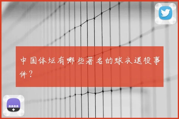 中国体坛有哪些著名的球衣退役事件？